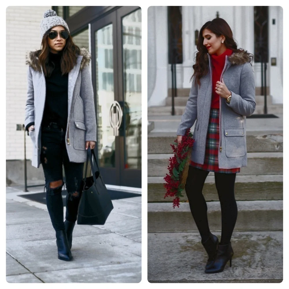 New Bloggers Fav J. Crew Vail Chateau Parka Coat